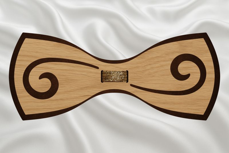 Elegantní motýlek Double Vortex